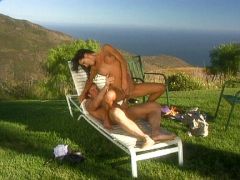 Outdoor Bums mit der Squirt Schlampe