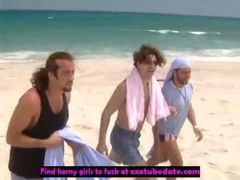 Geile Sexparty am Strand